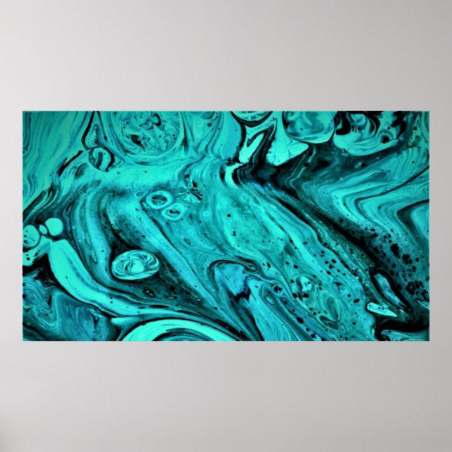 Abstrakte Farbstudie 28, Poster (Vorne)