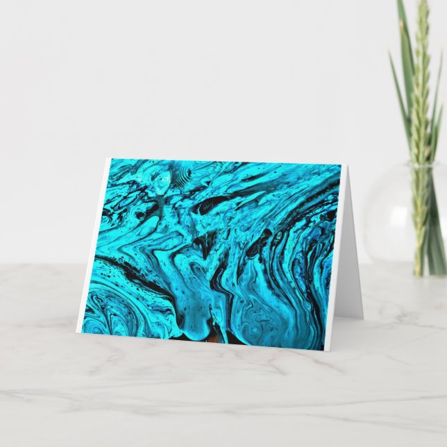 Abstrakte Farbstudie 30, Karte (Vorderseite)