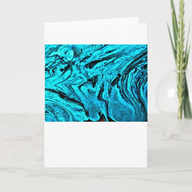 Abstrakte Farbstudie 30, Karte (Vorderseite)