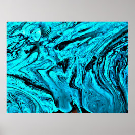 Abstrakte Farbstudie 30, Poster