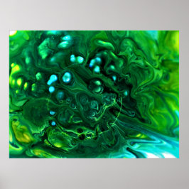 Abstrakte Farbstudie 312, Poster