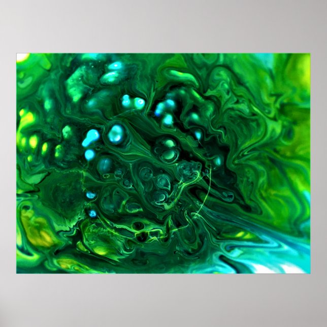 Abstrakte Farbstudie 312, Poster (Vorne)