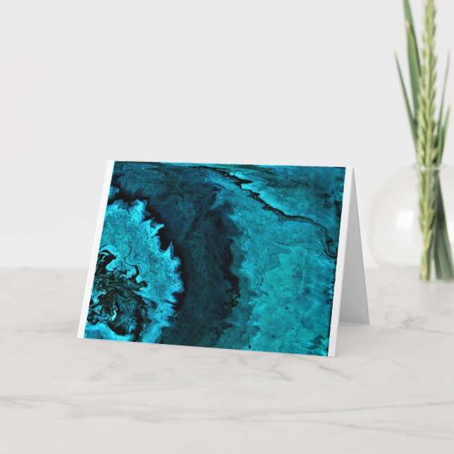 Abstrakte Farbstudie 31, Karte (Vorderseite)