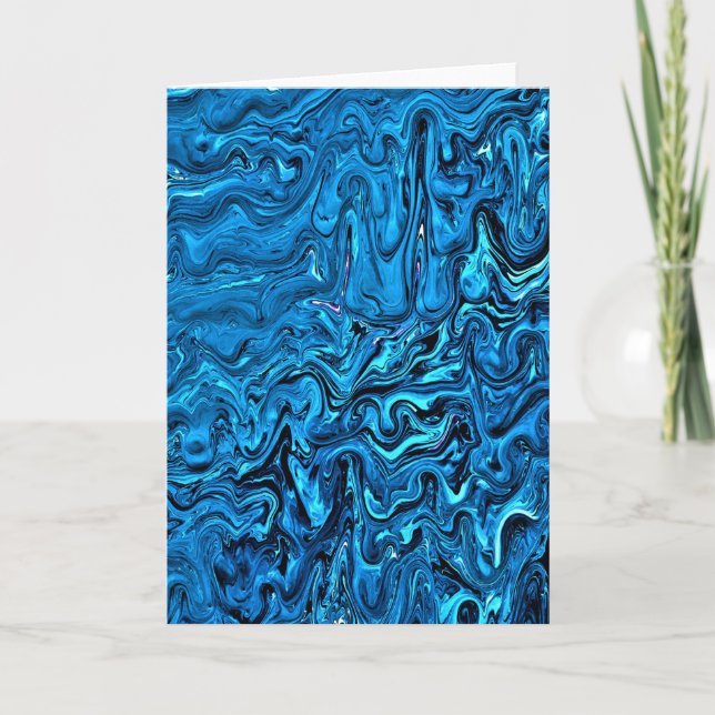 Abstrakte Farbstudie 338, Karte (Vorderseite)