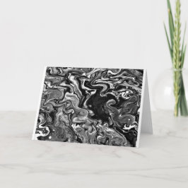 Abstrakte Farbstudie 347 / Noir, Karte