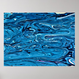 Abstrakte Farbstudie 357, Poster