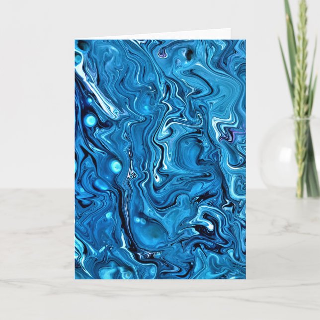 Abstrakte Farbstudie 362, Karte (Vorderseite)