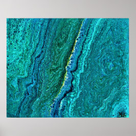 Abstrakte Farbstudie 37, Poster