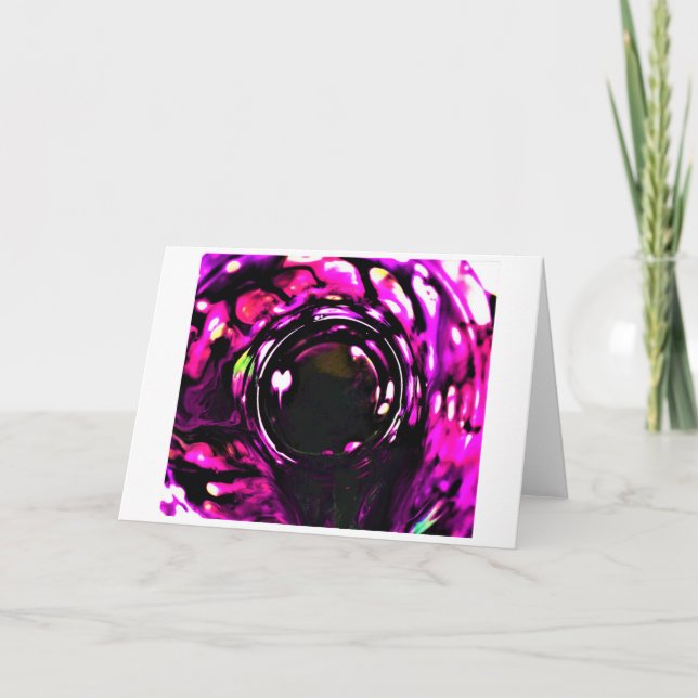 Abstrakte Farbstudie 391, Karte (Vorderseite)