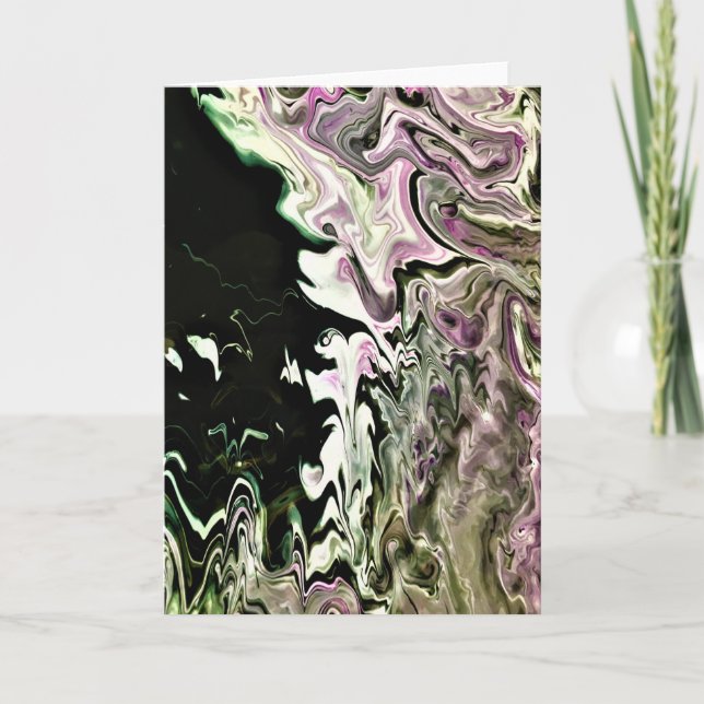 Abstrakte Farbstudie 471, Karte (Vorderseite)