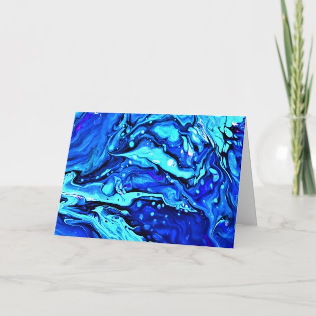 Abstrakte Farbstudie 59, Karte (Vorderseite)