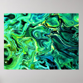 Abstrakte Farbstudie 78, Poster