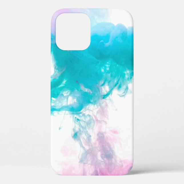 Abstrakte Farbtöne Case-Mate iPhone Hülle (Rückseite)