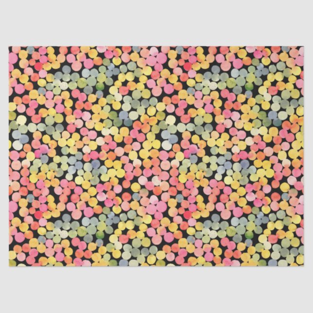 Abstrakte Farbtöne Seidenpapier (Vorderseite)