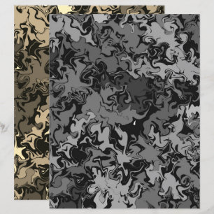 Abstrakte Farbtwirbel / Filter Scrapbook Paper