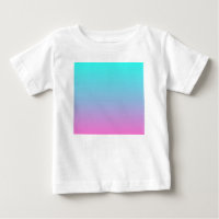 abstrakte feminine rosa türkise Ombre-Meerjungfrau