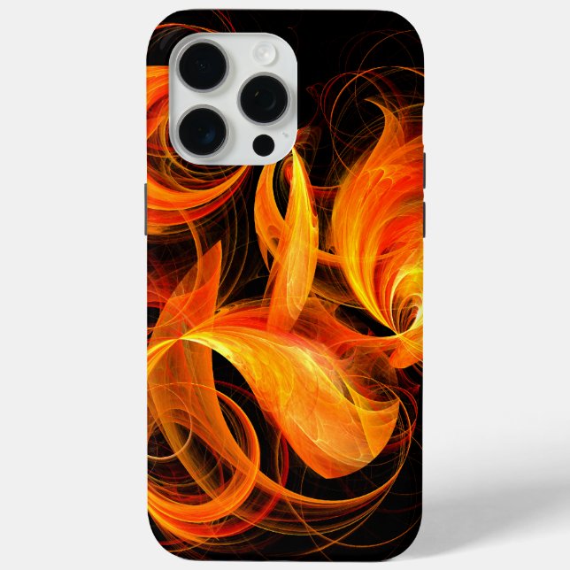 Abstrakte Feuerball-Kunst Case-Mate iPhone Hülle (Rückseite)