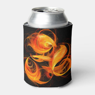 Abstrakte Feuerball-Kunst Dosenkühler