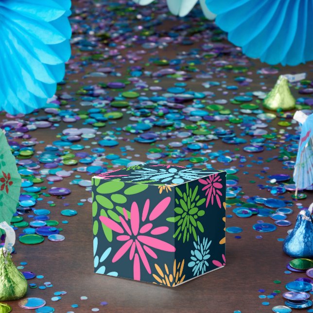 Abstrakte Feuerwerkskörper-Blume Gefälligkeitsbox Geschenkschachtel (Party)