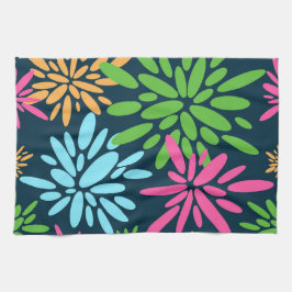Abstrakte Feuerwerkskörper Blume Küchentücher