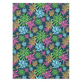 Abstrakte Feuerwerkskörper-Blume Tischdecke