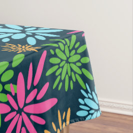 Abstrakte Feuerwerkskörper-Blume Tischdecke