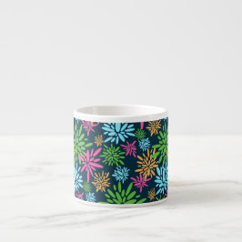 Abstrakte Feuerwerkskunst Blume Spezielle Tasse