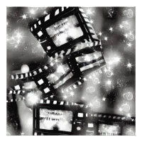 Abstrakte Filmstreifen