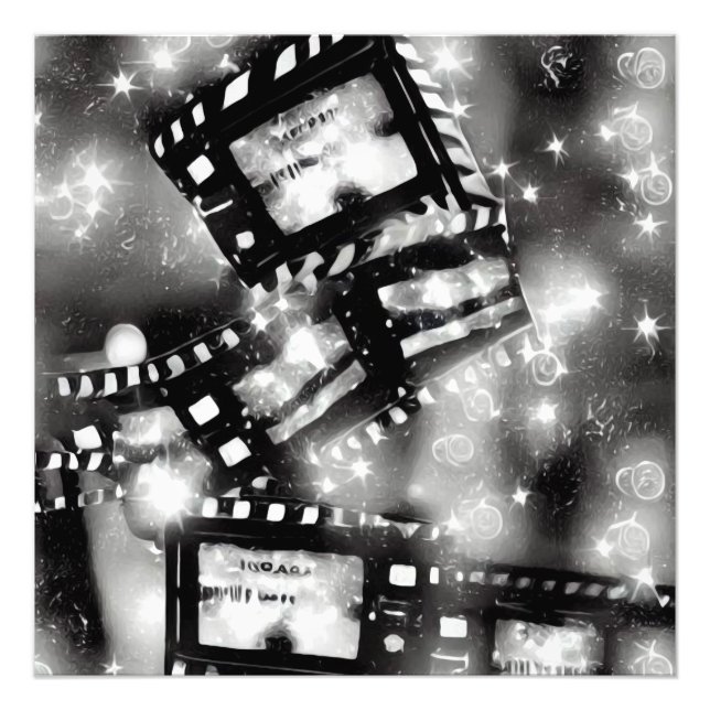 Abstrakte Filmstreifen Fotodruck (Vorne)