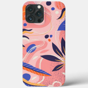 abstrakte flache Blüte Case-Mate iPhone Hülle