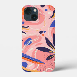 abstrakte flache Blüte Case-Mate iPhone Hülle