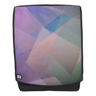 Abstrakte Fliegende Partikel Geometrische Formen Rucksack