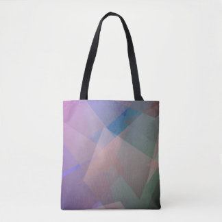 Abstrakte Fliegende Partikel | Geometrische Formen Tasche