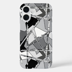 Abstrakte Flöten iPhone 16 Hülle