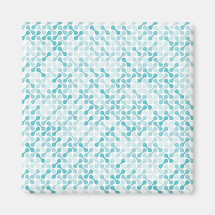 Abstrakte Flüssigkeits-Grafik-Kunst Magnet