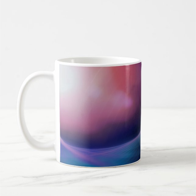 Abstrakte Form zum Färben Kaffeetasse (Links)
