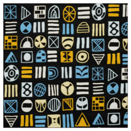 Abstrakte Formen 060617 Muster - Farben 02 Stoff