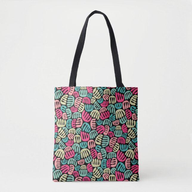 Abstrakte Formen 301122 - Farben 01 Tasche (Vorderseite)