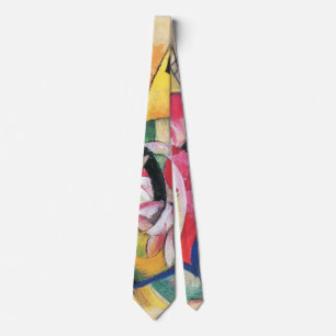 Abstrakte Formen (auch Farbige Blumen) von Franz M Krawatte