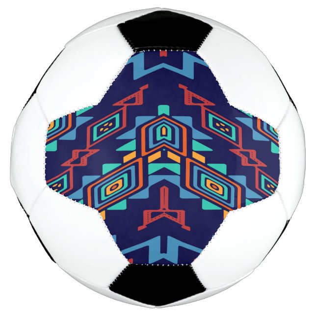 Abstrakte Formen Fußball (Vorderseite)