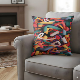 Abstrakte Formen Kissen
