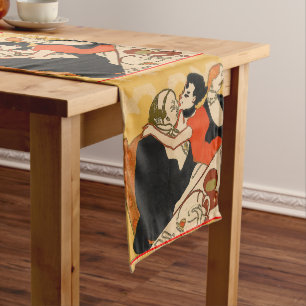 Abstrakte Formen, Matisse Style, Text hinzufügen, Mittelgroßer Tischläufer