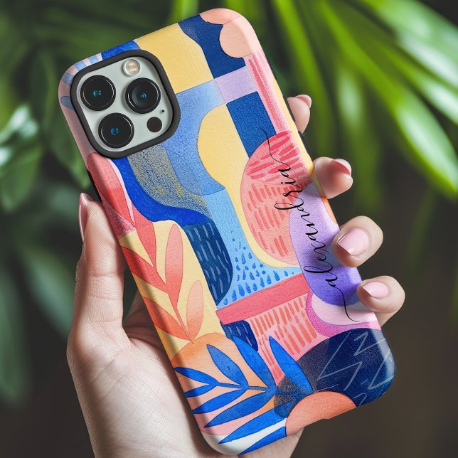 Abstrakte Formen mit Namen Case-Mate iPhone Hülle (Von Creator hochgeladen)