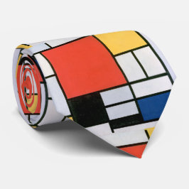 Abstrakte Formen Mondrian Krawatte