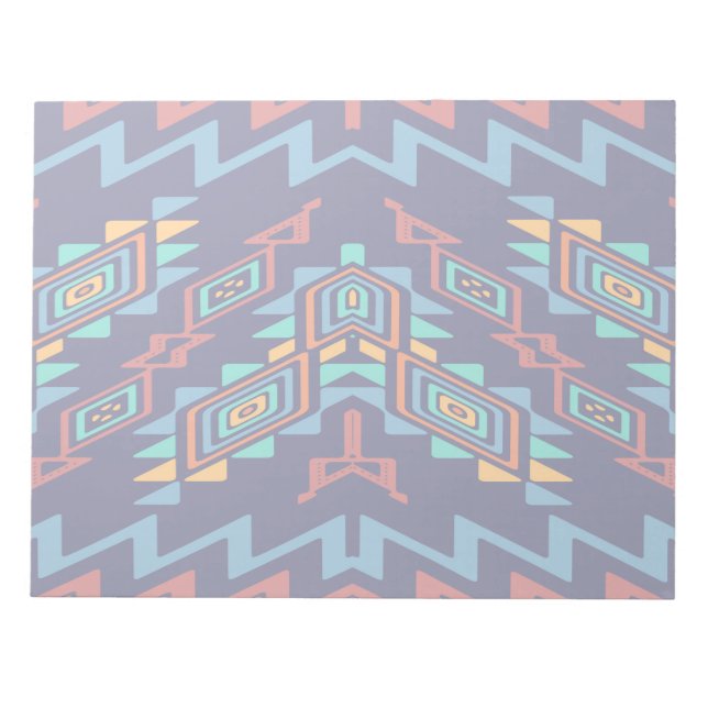 Abstrakte Formen Notizblock (Vorderseite)