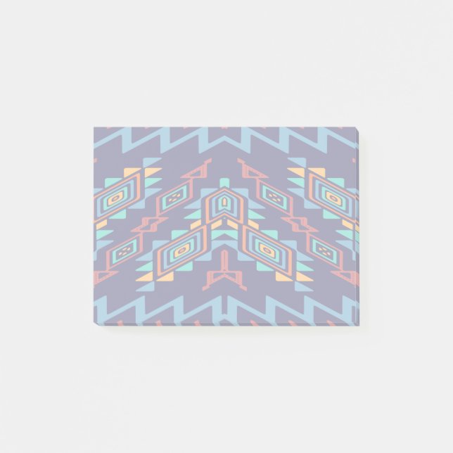 Abstrakte Formen Post-it Klebezettel (Vorderseite)