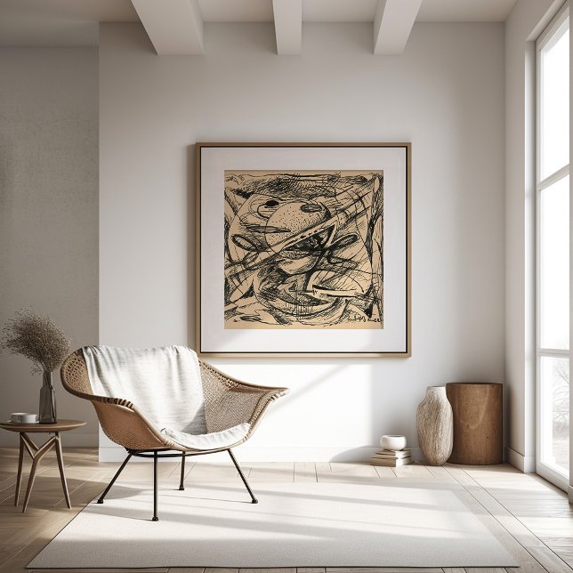 Abstrakte Formen | Rudolf Bauer Poster (Von Creator hochgeladen)