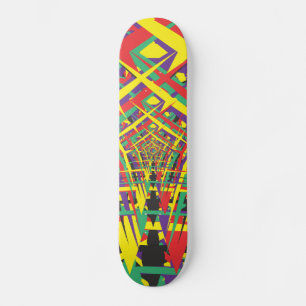 Abstrakte Formen Skateboard