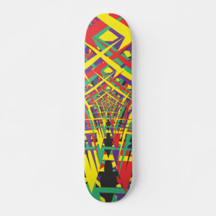 Abstrakte Formen Skateboard