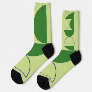abstrakte Formen Socken